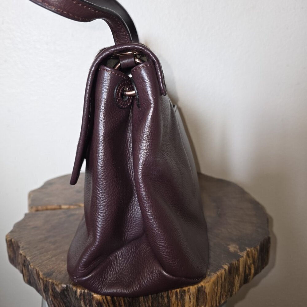 Radley London East-West Haircalf Shoulder Bag Wallet Set Clove - Picture 8 of 16